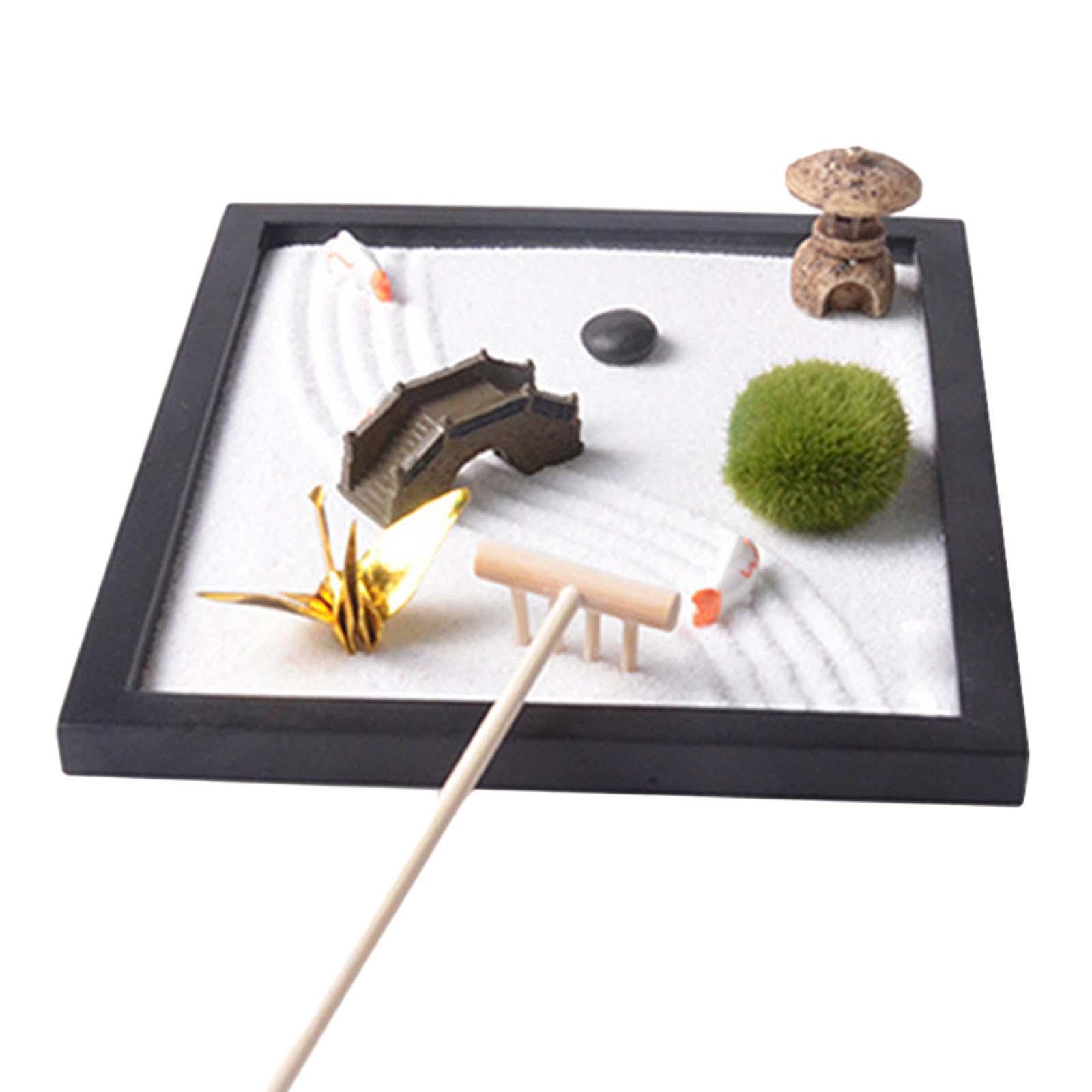 Zen Garden Sand Tray for Desk  - Gardening Tools Kit For Home Garden avis et prix