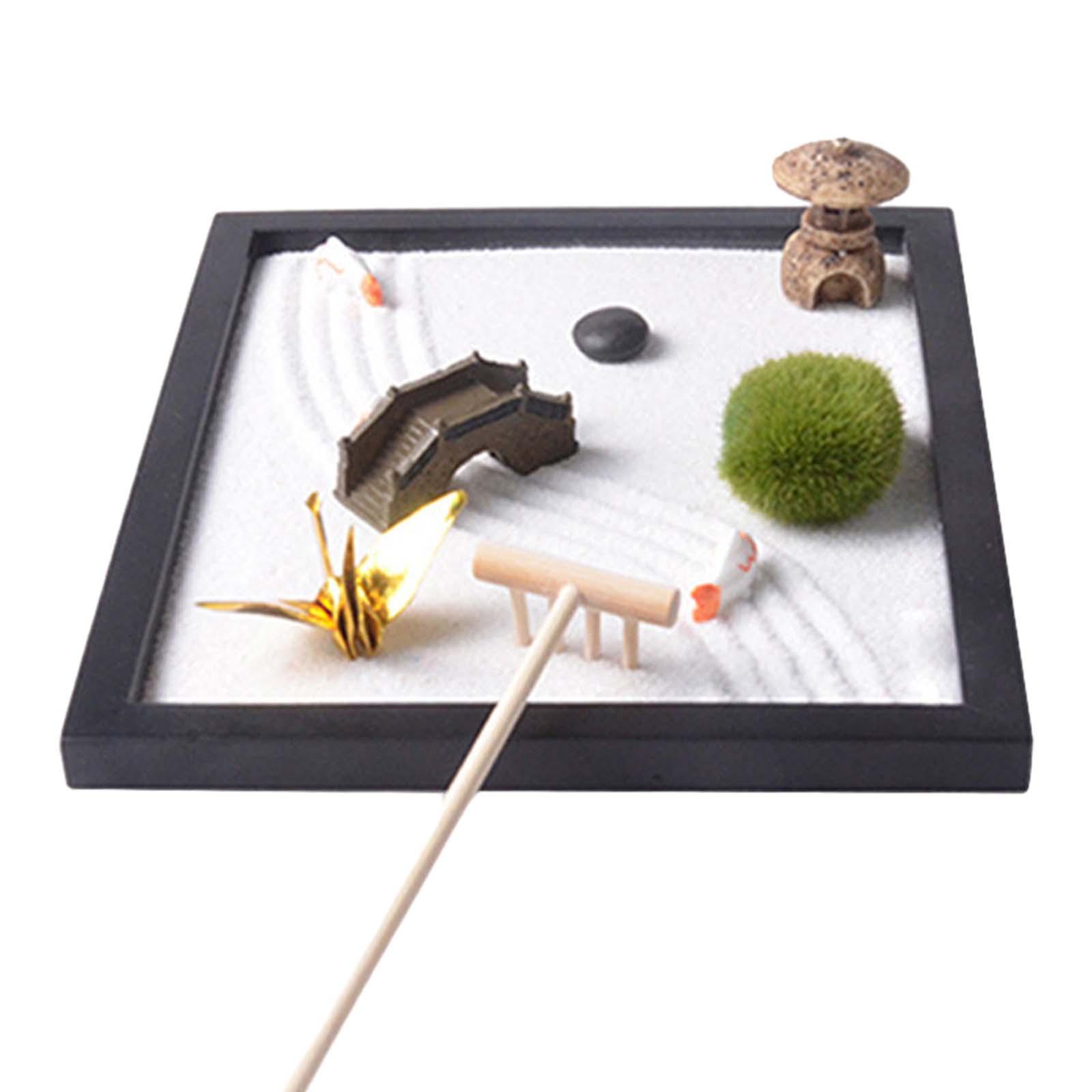 Zen Garden Sand Tray for Desk  - Gardening Tools Kit For Home Garden avis et prix