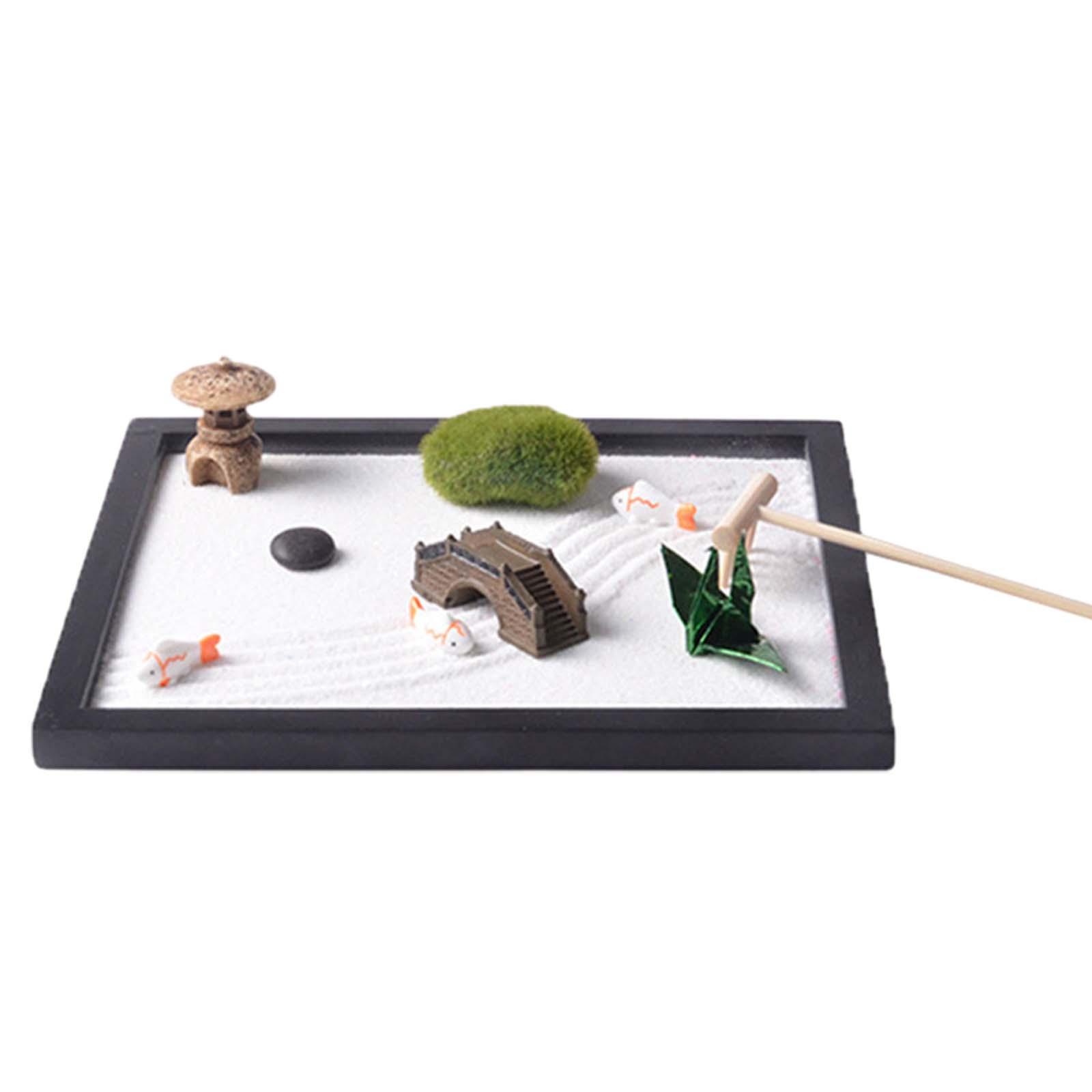 Zen Garden Sand Tray for Desk  - Gardening Tools Kit For Home Garden avis et prix
