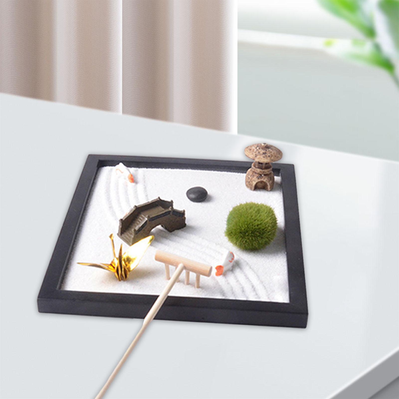 Zen Garden Sand Tray for Desk  - Gardening Tools Kit For Home Garden avis et prix