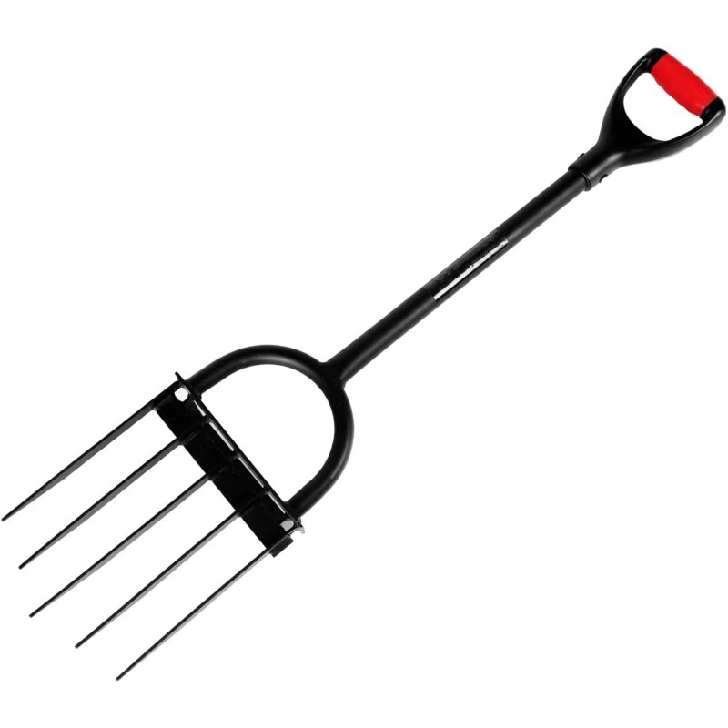 Heavy Duty 5 Tine Pitchfork Ga - Spade Digging Fork avis et prix