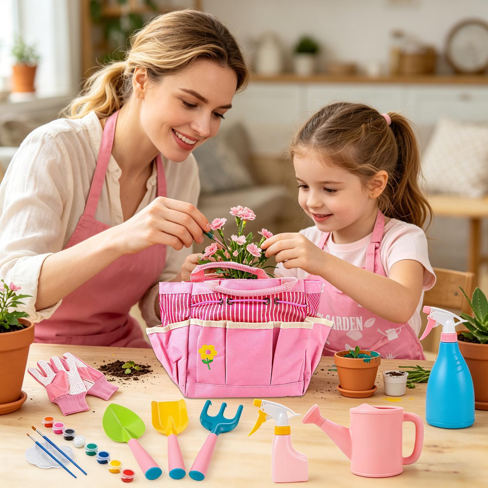 Kids Gardening Kit Watering Ca - Gardening Tools Kit For Kids avis et prix