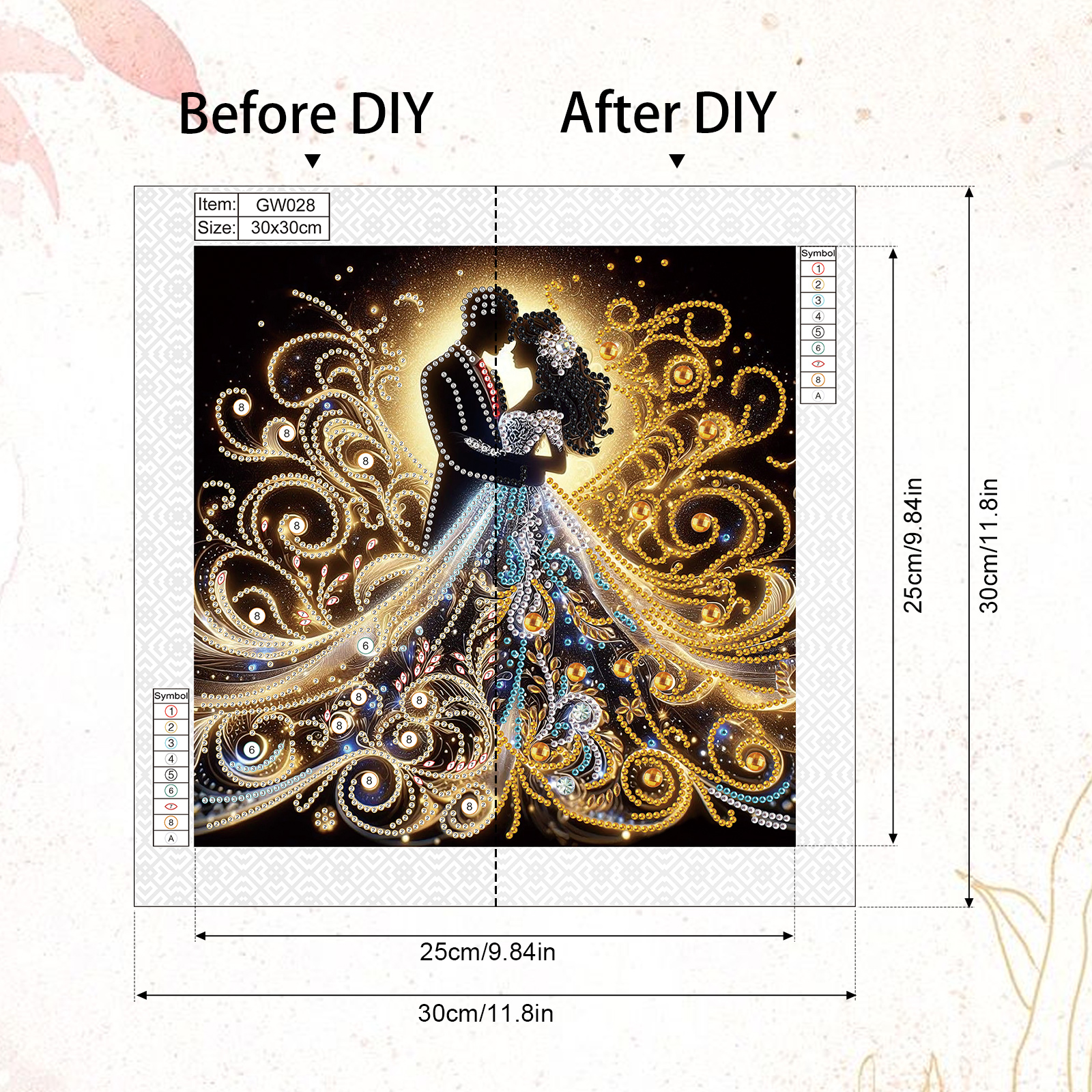 5D DIY Diamond Painting Flower - Gardening Tools Diy avis et prix
