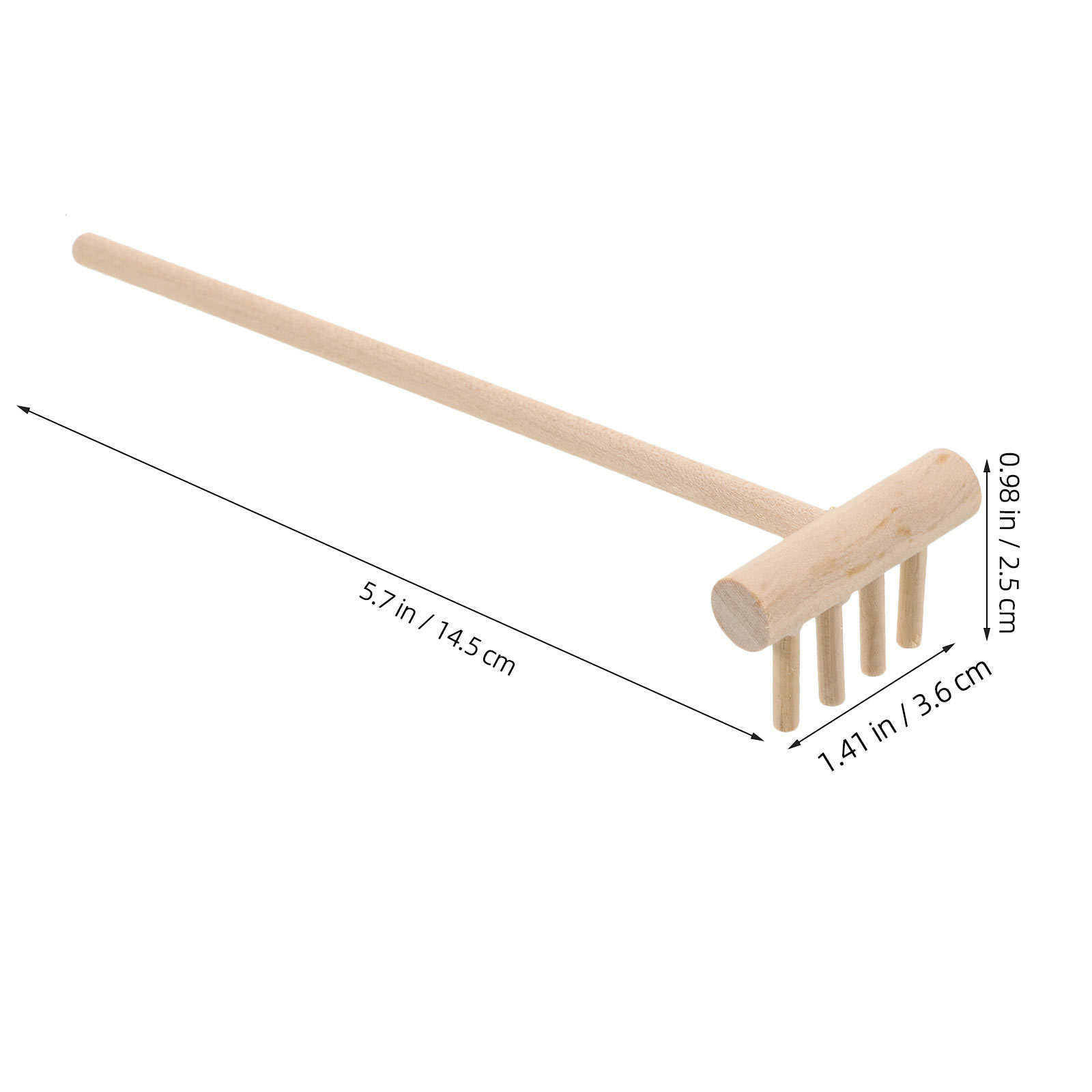 Miniature Bamboo Sand Rake for - Zen Gardening Tools avis et prix