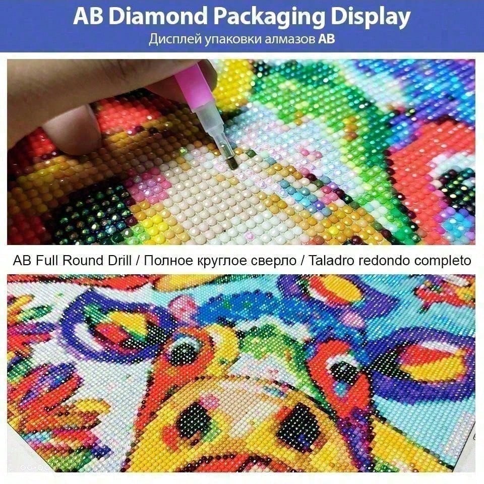 1 piece 5D DIY flocking cloth, - Gardening Tools Diy avis et prix