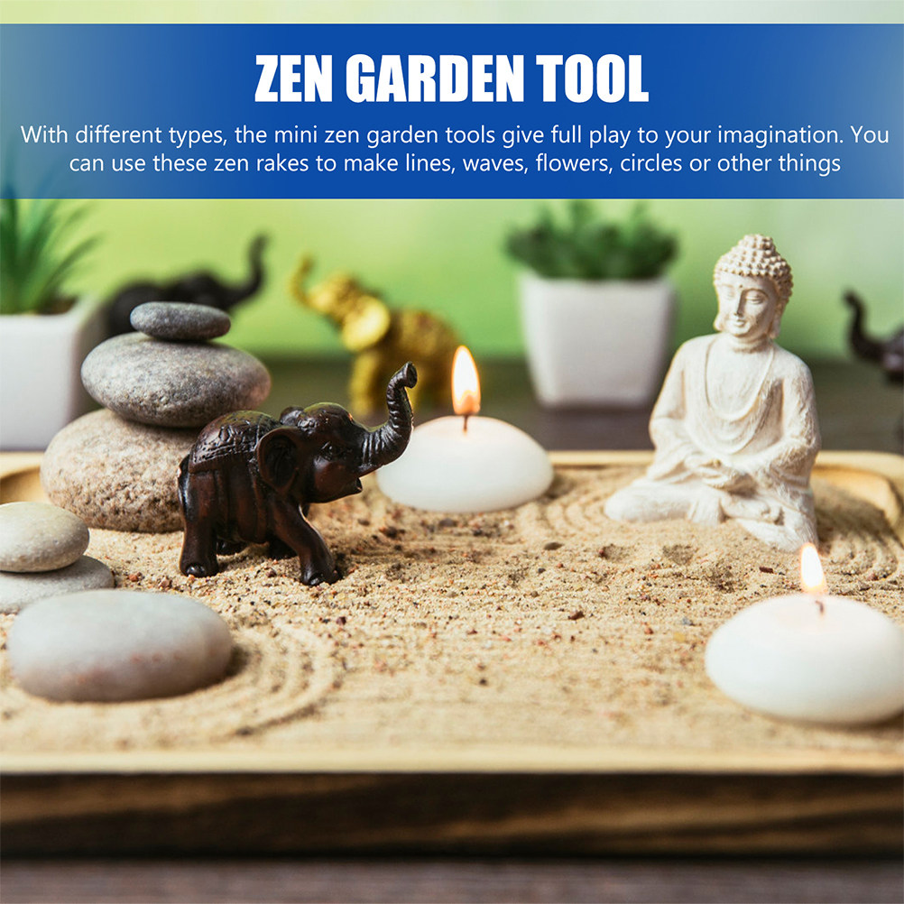 9Pcs Mini Zen Garden Rake Set  - Zen Gardening Tools avis et prix