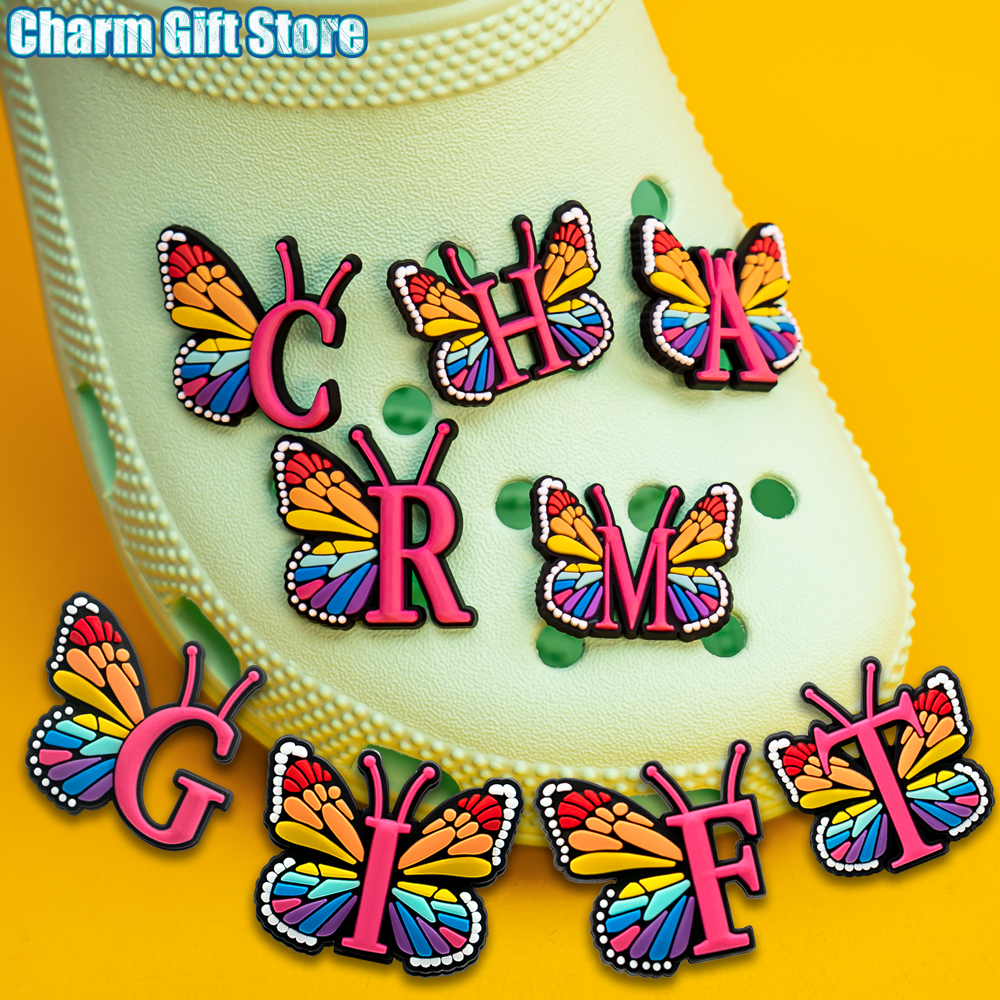 1pcs Colourful butterfly Shoe  - Gardening Tools Pink avis et prix