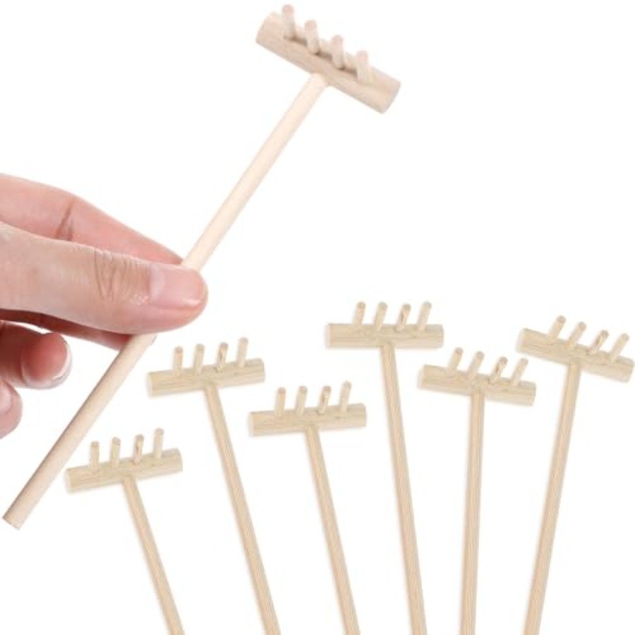 7pcs Miniature Tabletop Rock S - Zen Gardening Tools avis et prix