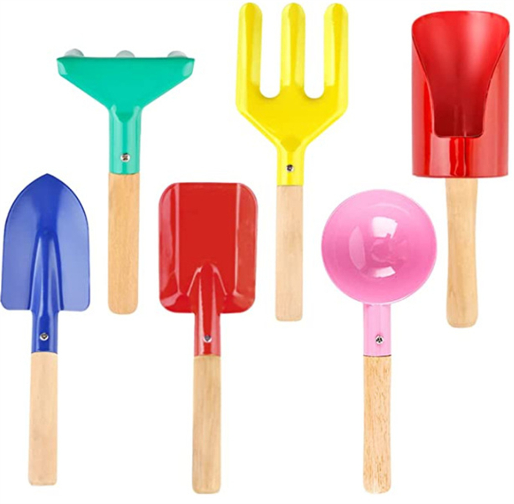 Colorful 6pcs Multifunctional  - Gardening Tools Kit For Kids avis et prix