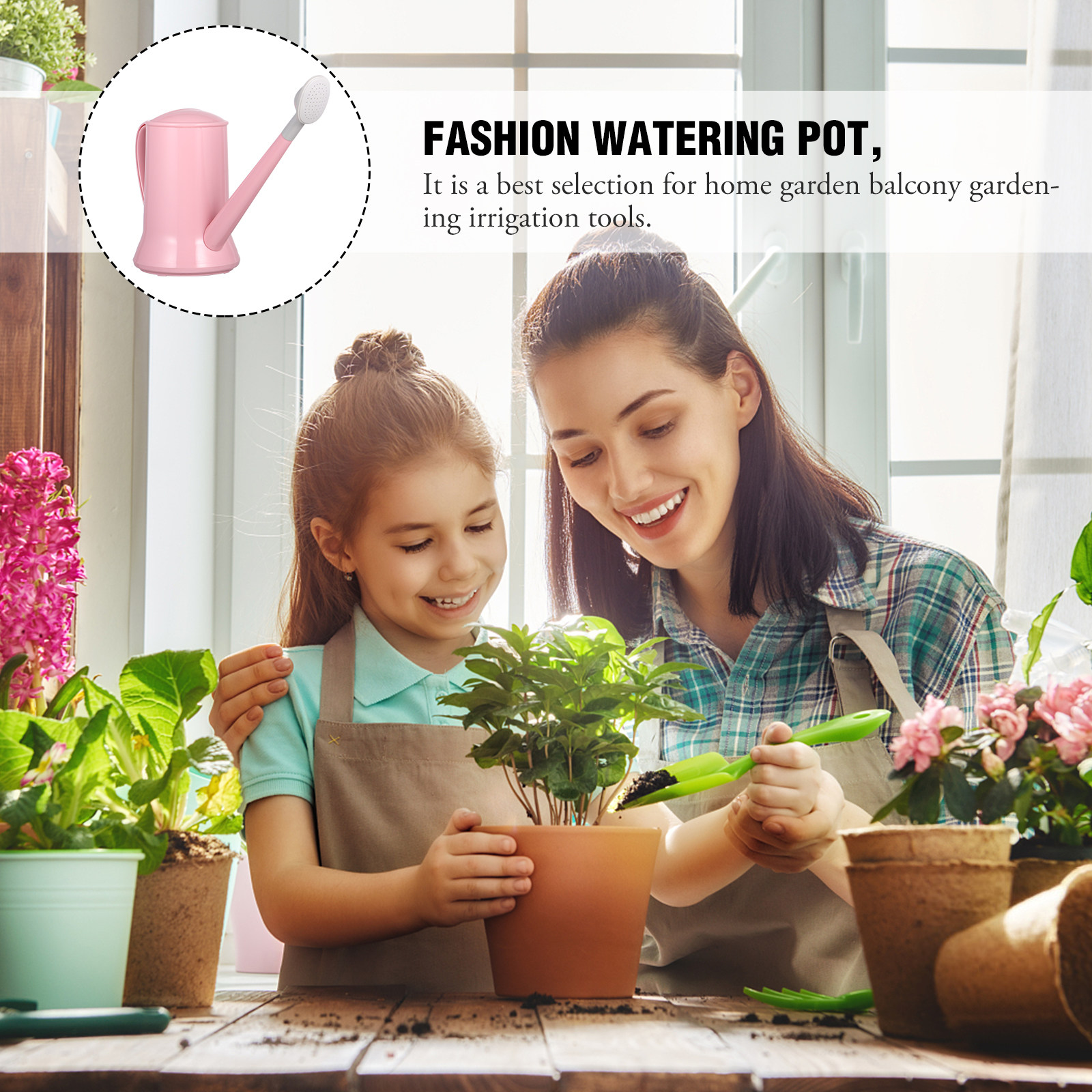 Thicken Plastic Watering Pot P - Gardening Tools Pink avis et prix