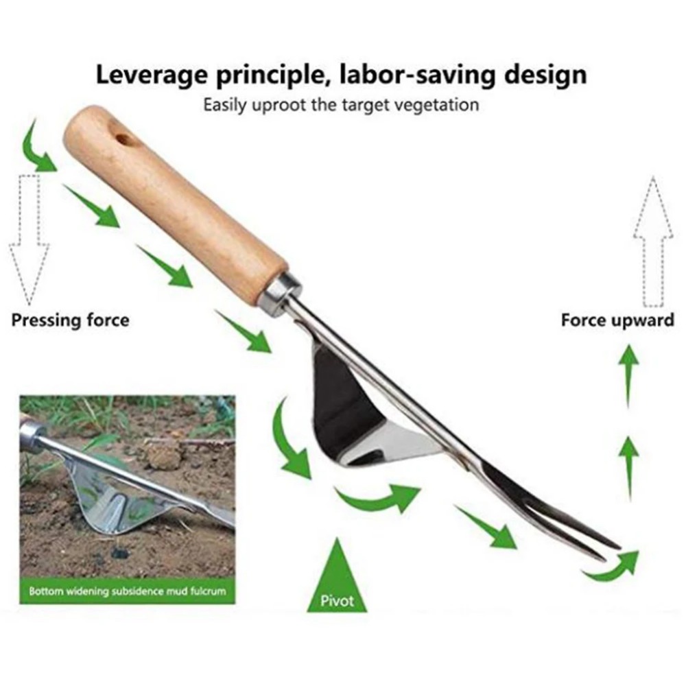 1pcs Wood Handle Stainless Ste - Gardening Tools Sale avis et prix