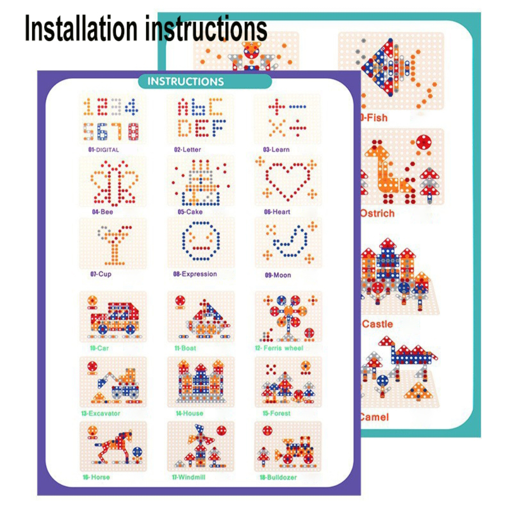 450Pcs Kids STEM Drill Set Cre - Gardening Tools Kids avis et prix