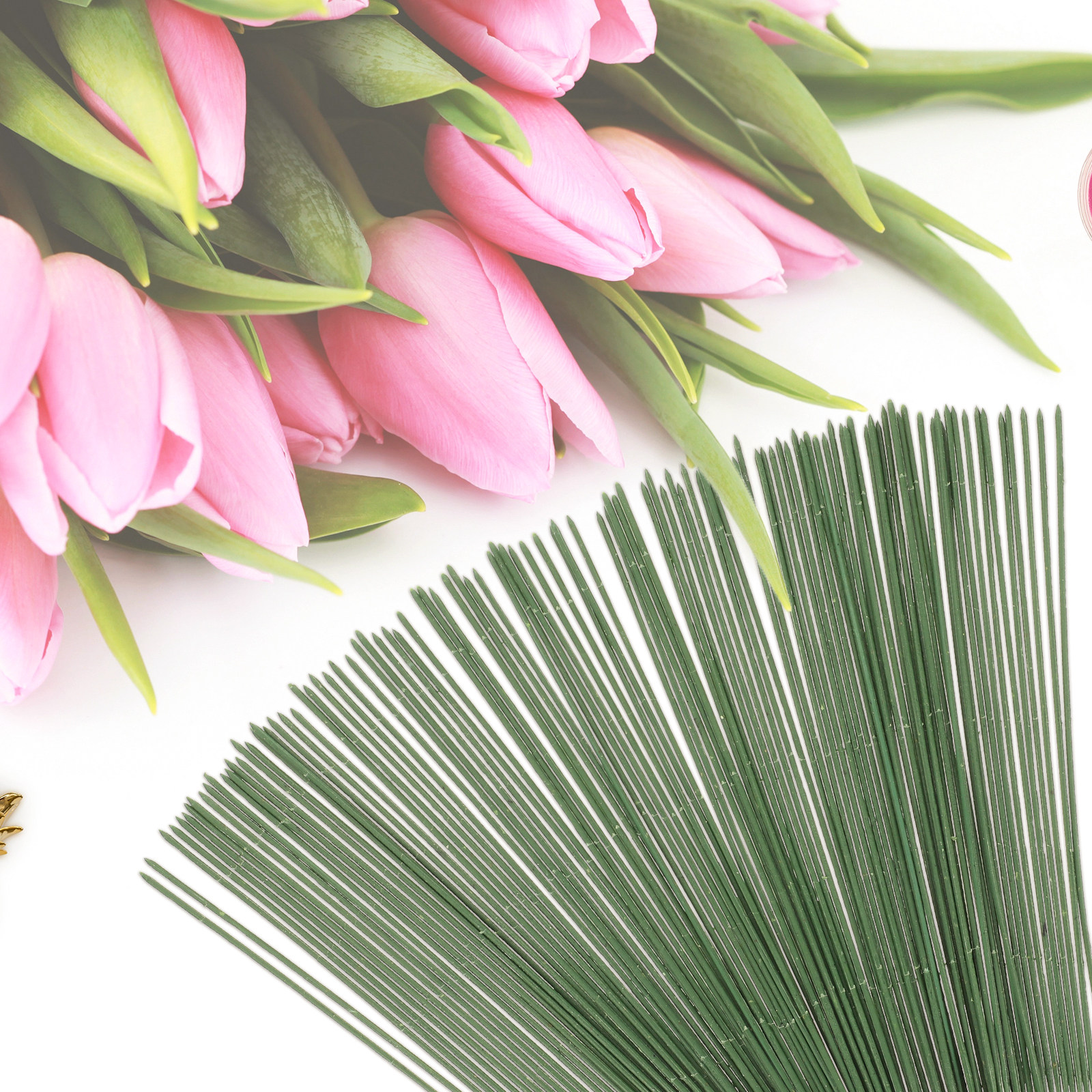 100Pcs Artificial Flower Stems - Gardening Tools Diy avis et prix