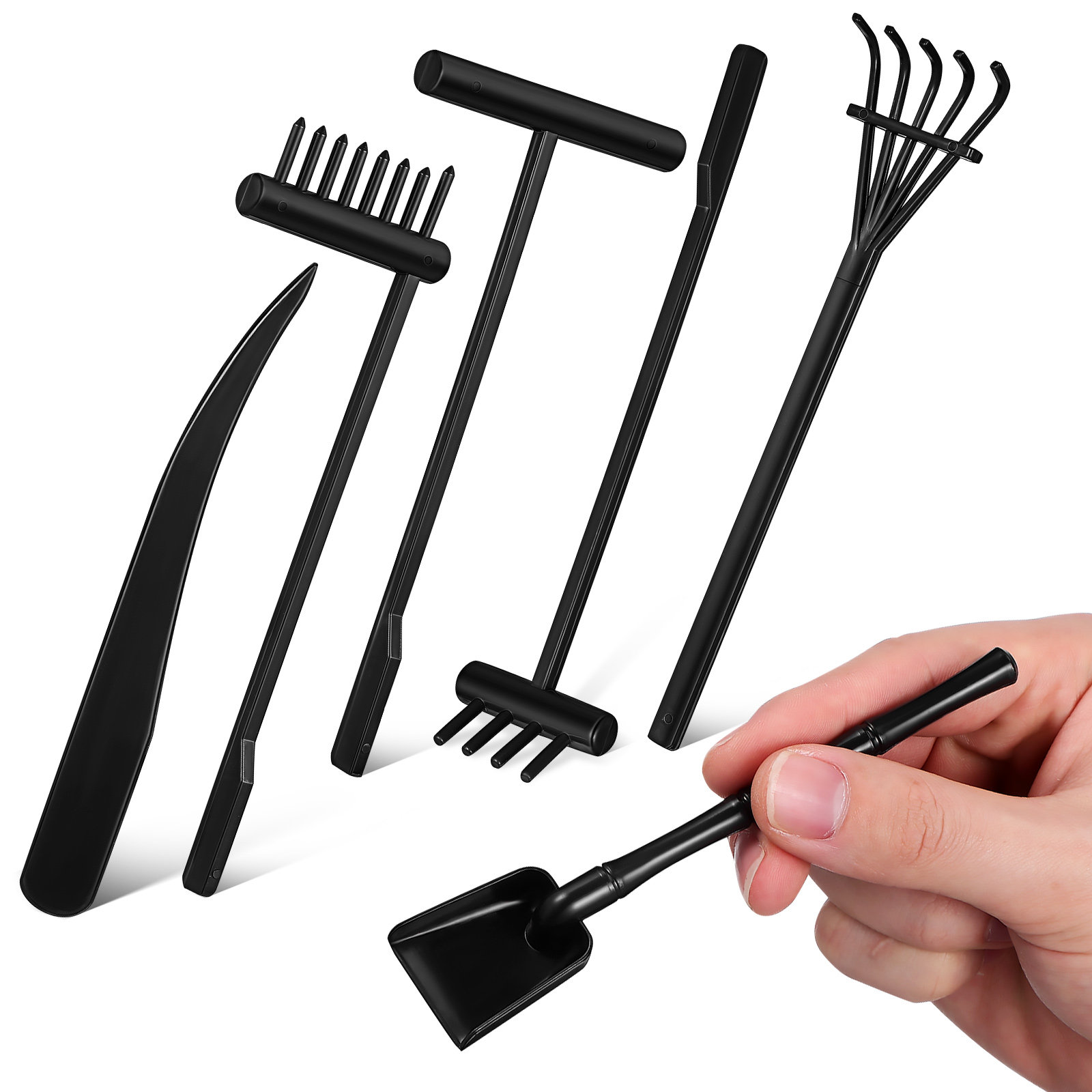 6Pcs Mini Sand Rake Tools Plas - Zen Gardening Tools avis et prix