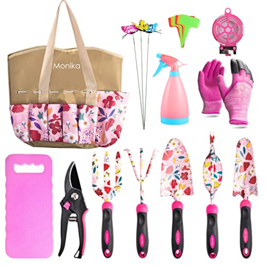 20-Piece Gardening Tool Set fo - Gardening Tools Pink avis et prix