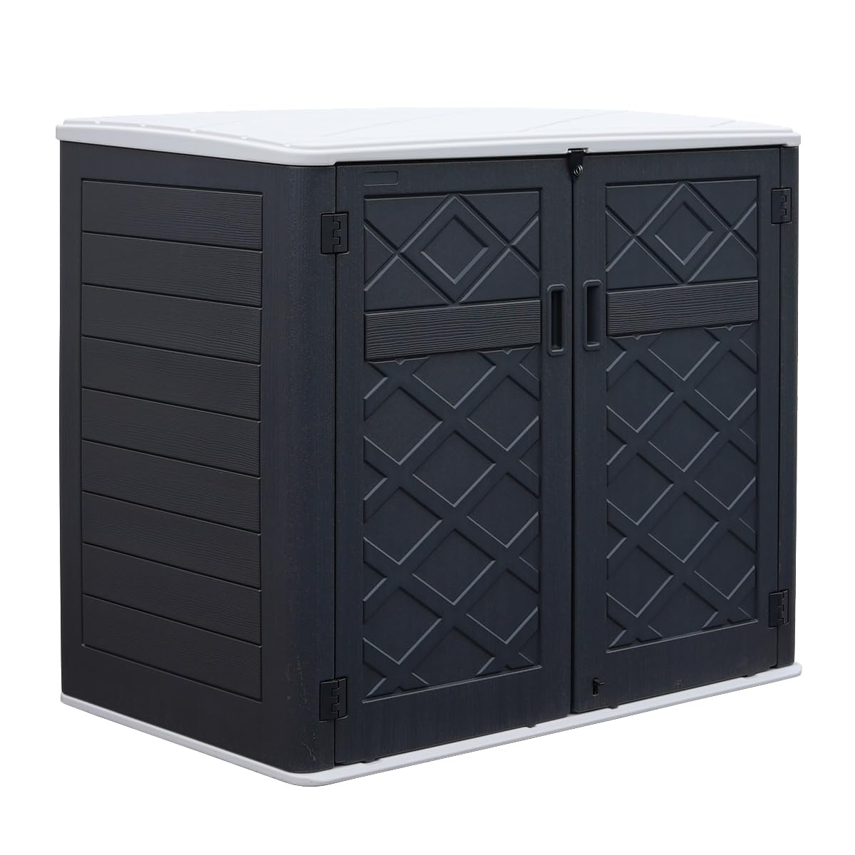 Weather-Resistant Horizontal O - Gardening Tools Storage avis et prix