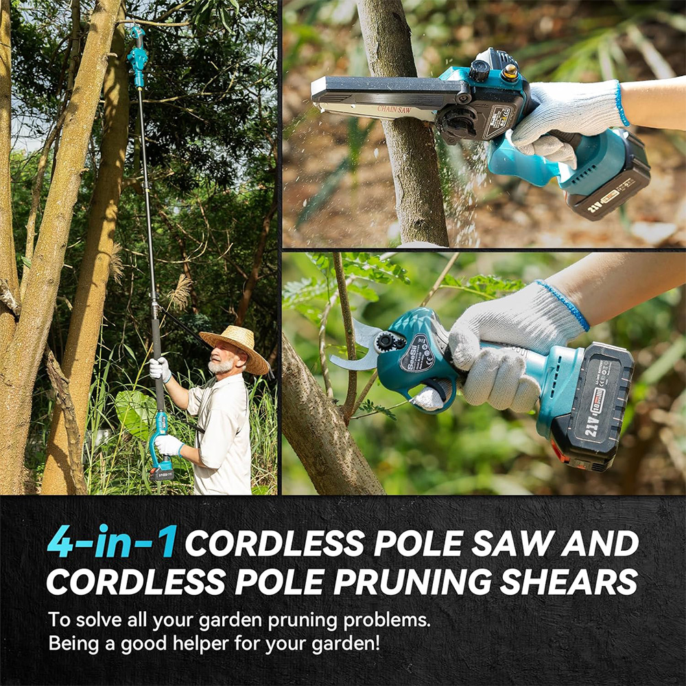 Seesii 3-in-1 Brushless Telesc - Gardening Tools Scissors avis et prix