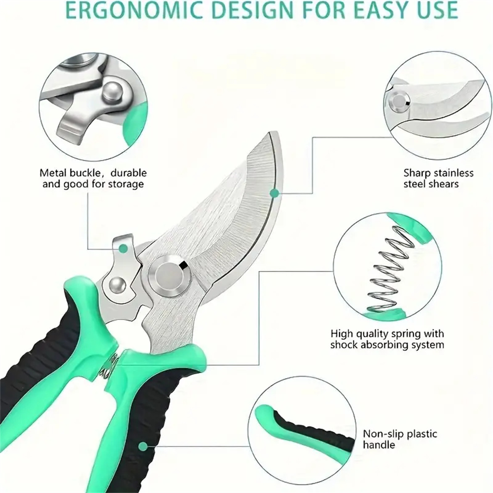 Bypass Pruner Stainless Steel  - Gardening Tools Cutter avis et prix