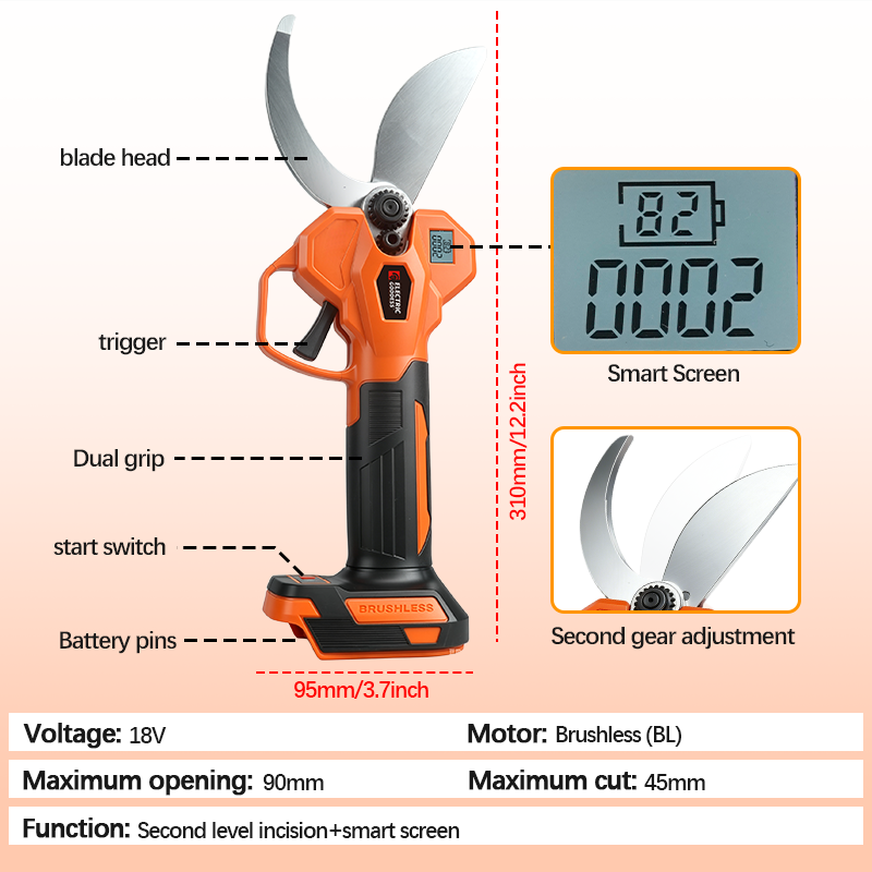 Electric Goddess Brushless 45m - Gardening Tools Scissors avis et prix