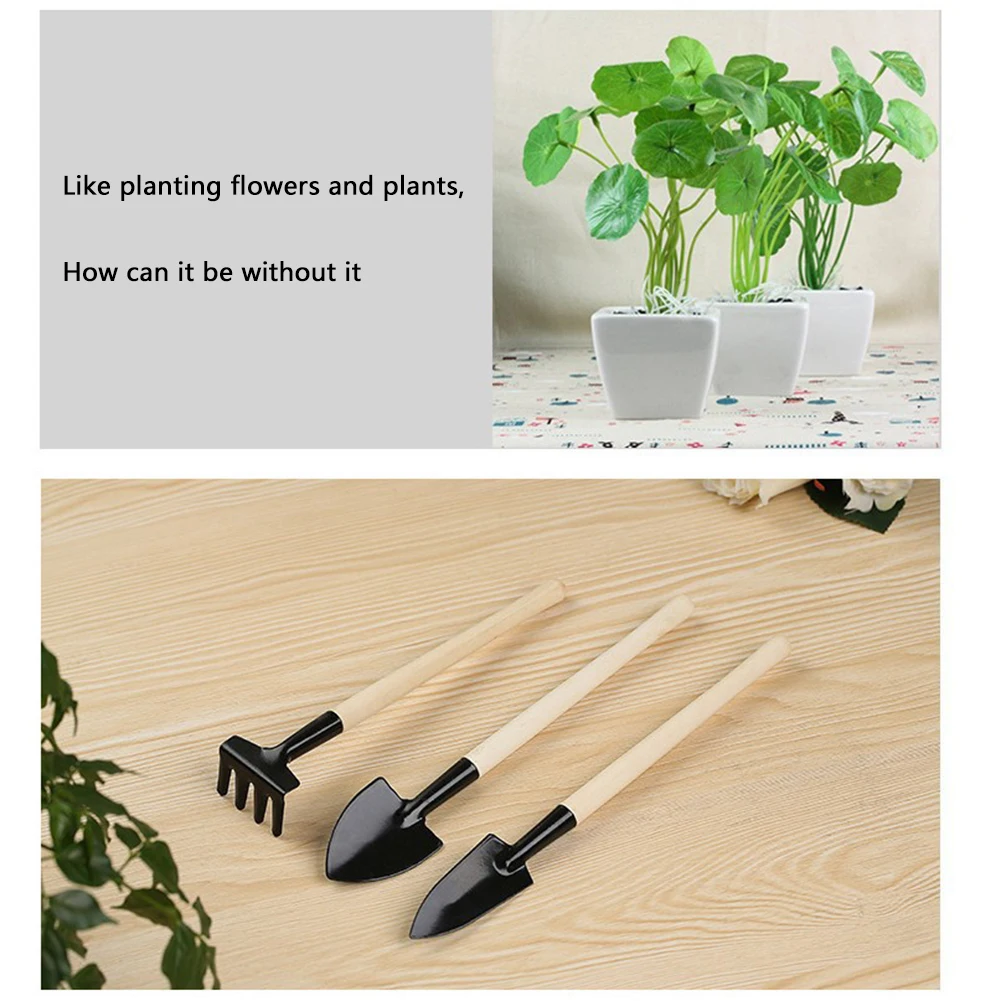 3pcs/set Mini Gardening Tools  - Gardening Tools Kit For Kids avis et prix