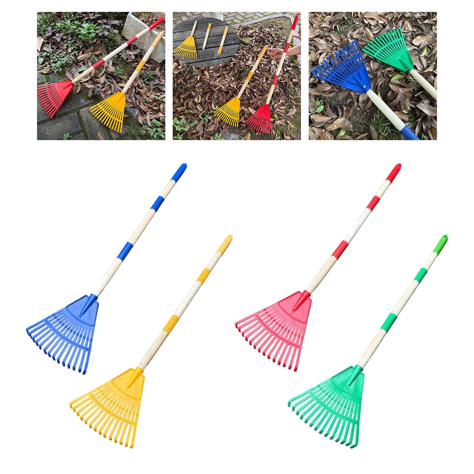 Leaf Rake 3 Sections with Long - Gardening Tools Kit For Kids avis et prix
